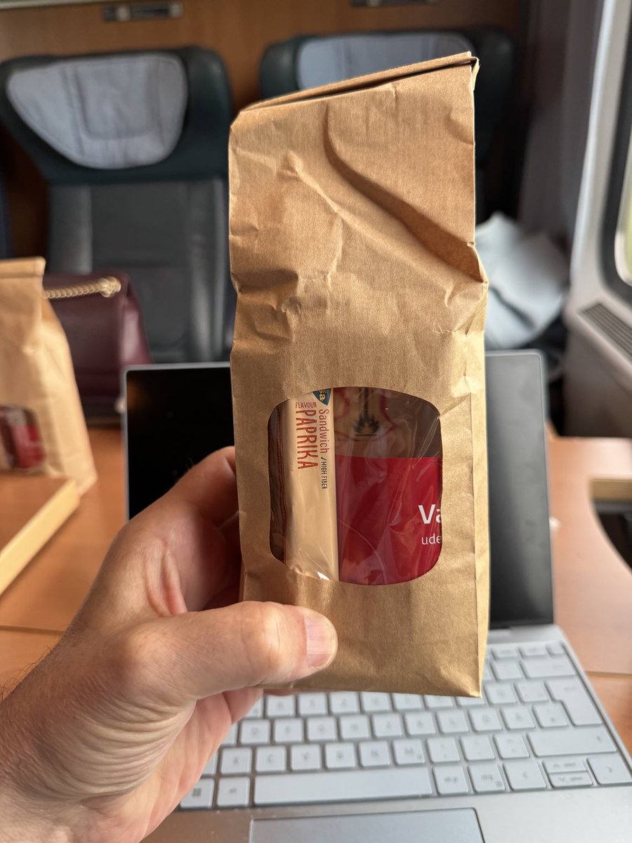 Begrüßungsgeschenk Danske Statsbaner… nett?