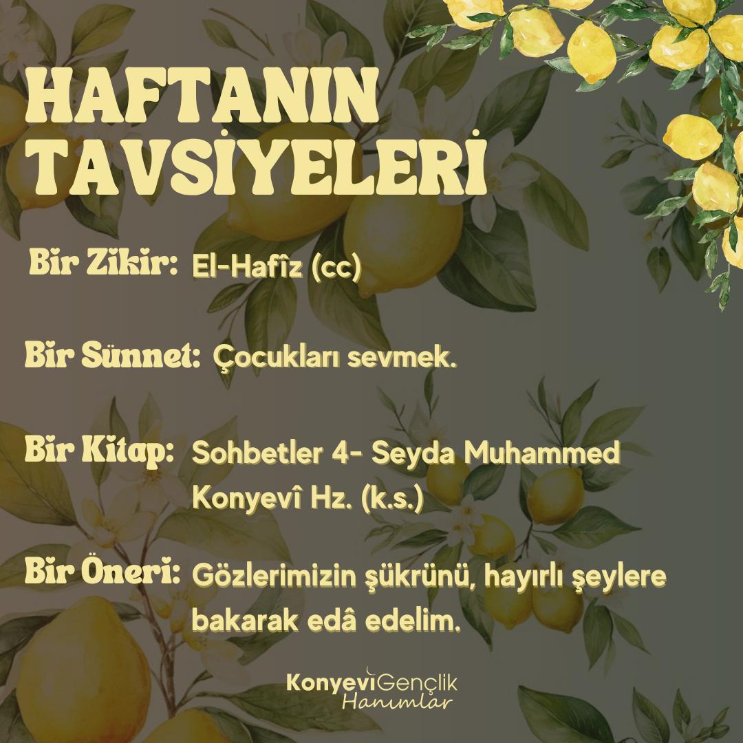 Yeni haftaya Bismillah 💐
