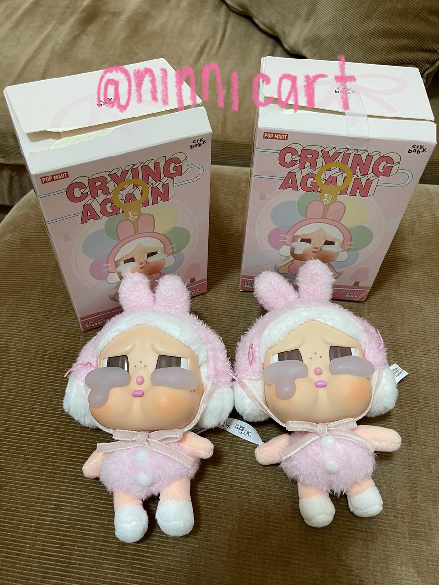 ninnicart's tweet photo. @somaekyeom I have po

One (1) Crybaby Crying Again

🎀I’ll give you all my love🎀

— ₱1,350 + lsf
— Unsealed
— Perfect condi, used once only
— Can scan to verify authenticity
— Can do 1 week reservation (w/ dp)
— Strictly no cancellation!

Rfs: Extra 

MOP: Gcash
MOD: J&amp;T / ssd https://t.co/HKDEppKwkF