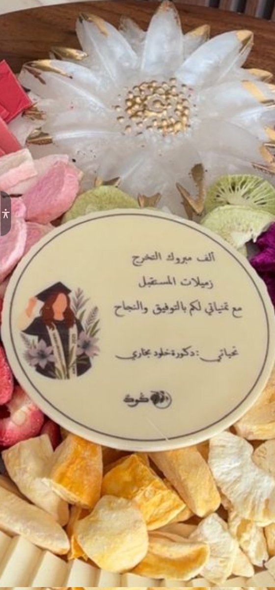 4Khlood24's tweet photo. إلى زميلات المستقبل..خريجات كلية العلوم الطبية التطبيقية
كم تمنيت أن أكون معكم اليوم في حفل تخرجكم، لكن تعذّر حضوري جسدياً، وقلبي كان حاضر بكل فخر
و في الغد القريب سأحتفل بنجاحكم الأكبر في الحياة العملية
إن شاء الله نالت الهدية استحسانكم، وكانت ذكرى بسيطة من قلب محب يثق بكم ❤️ https://t.co/y8B6FVQvVQ