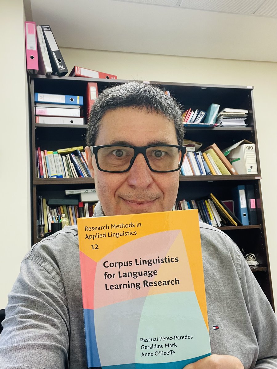 So happy to have this volume in my hands!! Corpus Linguistics for Language Learning Research, Pascual Pérez-Paredes <a href="/perezparedes/">Prof Pascual Pérez-Paredes 🇪🇺 🇭🇰</a> <a href="/languagecorpora/">Corpora and applied linguistics</a>, University of Murcia <a href="/LetrasUMU/">Facultad de Letras UMU</a> <a href="/UMU/">Universidad Murcia</a> , Geraldine Mark <a href="/GelMMark/">Geraldine Mark 🇪🇺</a>, MIC, University of Limerick, Anne O’Keeffe,  MIC, University of