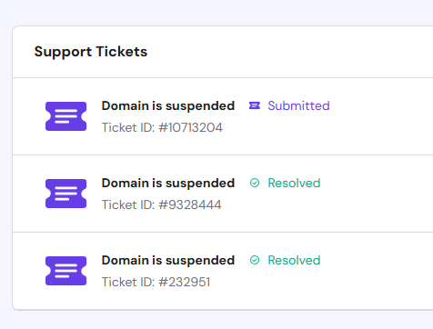 ManojRemanan's tweet photo. @Hostinger, my domain https://t.co/Eb9JVMMhX9 has been suspended for over 2 months without cause. No content, no abuse.

Tickets: #9328444 ,#232951 #10713204 ignored. Your legal/abuse emails bounce back.

This is unacceptable. ICANN complaint coming #Hostinger #domainsupportfail https://t.co/B67vwNVrt1