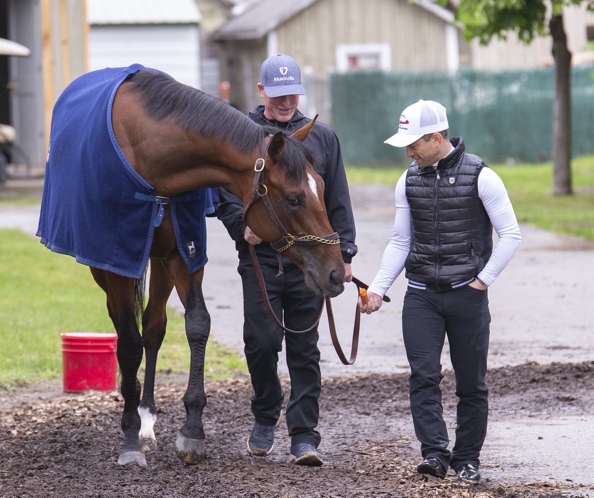 G1 Preakness winner JOURNALISM worked a half-mile in 47.54 over the Saratoga main track, giving his connections the green light to enter Saturday’s G1 Belmont Stakes! Read more with quotes from trainer Michael McCarthy in today’s NYRA notes: nyra.com/belmont-stakes…