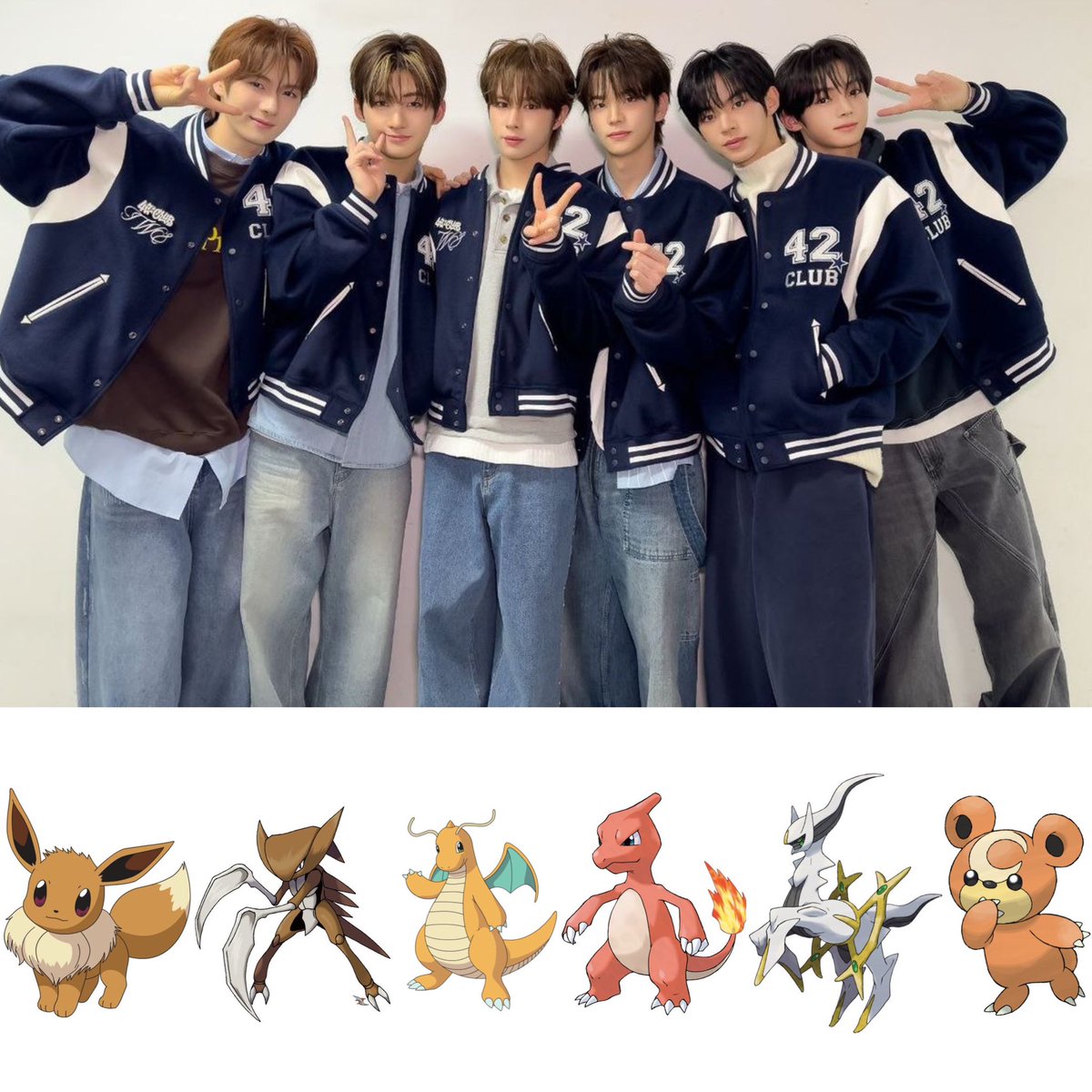 ドフンが考えるTWSメンバーが似ているポケモン✨️ #TWS #투어스