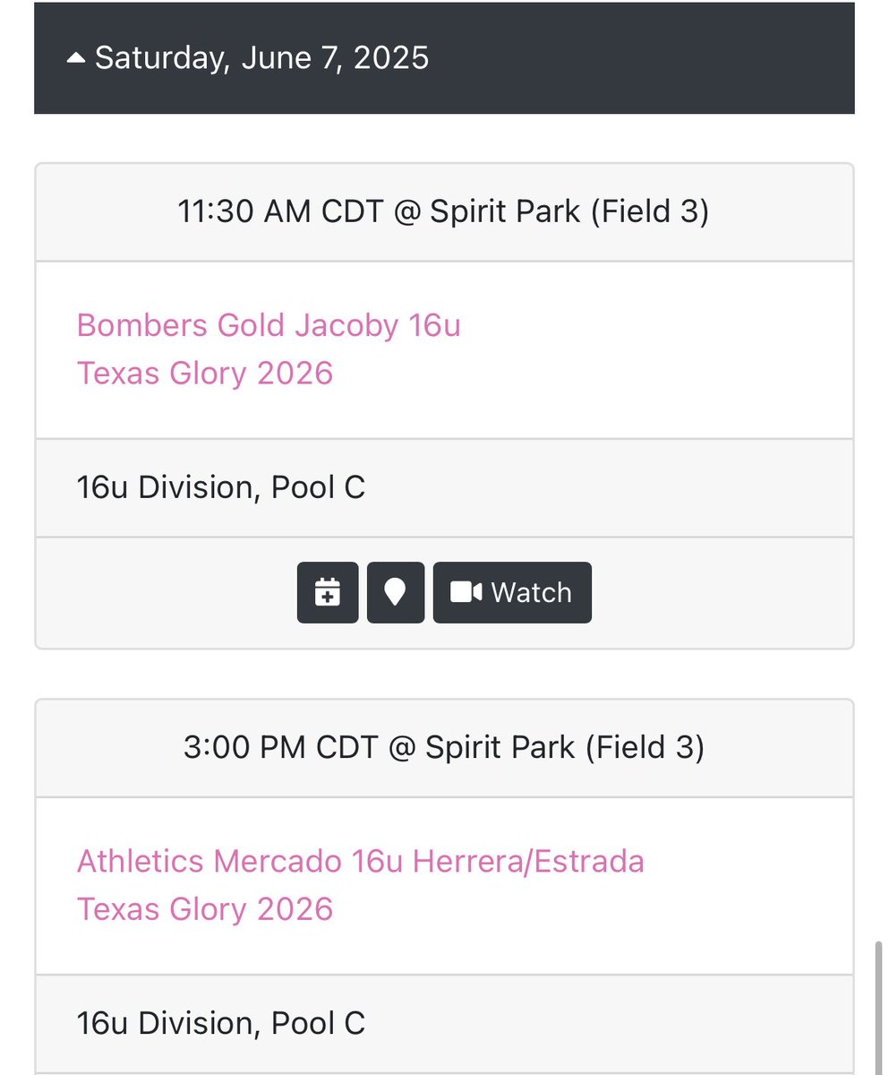 Kyleigh Pawlak (@kyleighpawlak30) on Twitter photo Excited for this weekend getting back on the dirt with my <a href="/TexasGlory2026/">2026 Texas Glory</a> teammates! Come check us out if you are in the area!!
<a href="/TakeCharge_SB/">TakeChargeRecruiting-Softball</a> <a href="/SevenDT_7/">SEVEN Diamond Training</a> Excited for this weekend getting back on the dirt with my <a href="/TexasGlory2026/">2026 Texas Glory</a> teammates! Come check us out if you are in the area!!
<a href="/TakeCharge_SB/">TakeChargeRecruiting-Softball</a> <a href="/SevenDT_7/">SEVEN Diamond Training</a>