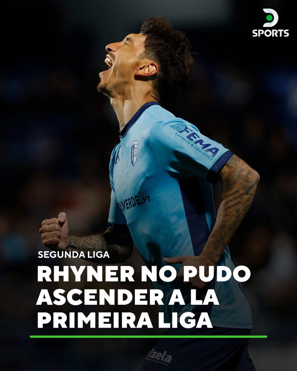 ¡JEAN PIERRE RHYNER NO LOGRÓ EL ASCENSO EN PORTUGAL! 🥲

🇵🇪 El zaguero nacional jugó todo el partido en el empate 2-2 de FC Vizela 🆚 AVS Futebol SAD por la vuelta de la final de ascenso a la Primeira Liga 🇵🇹

📝 En la ida, el equipo del peruano, quien estuvo suspendido, cayó 3-0