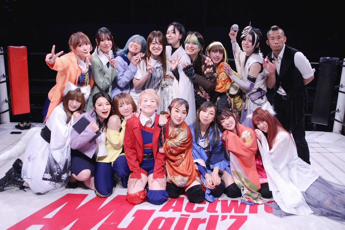 #アクトリング 剣編03〜信念の矛〜

昼夜共にご来場誠にありがとうございました。

女優✖️プロレス

フルコンタクトアクションエンターテイメントを広げて行けるように

引き続き #アクトレスガールズ 一同、励んで行きたいと思います！

今後とも宜しくお願い致します。