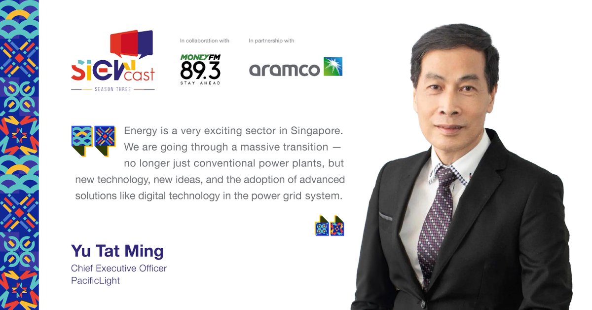 In the upcoming #SIEWCast, PacificLight’s CEO Yu Tat Ming joins MONEY FM 89.3’s Michelle Martin to share how Singapore’s energy sector is undergoing a massive transformation. 

Catch his interview tomorrow!

#SIEW2025
