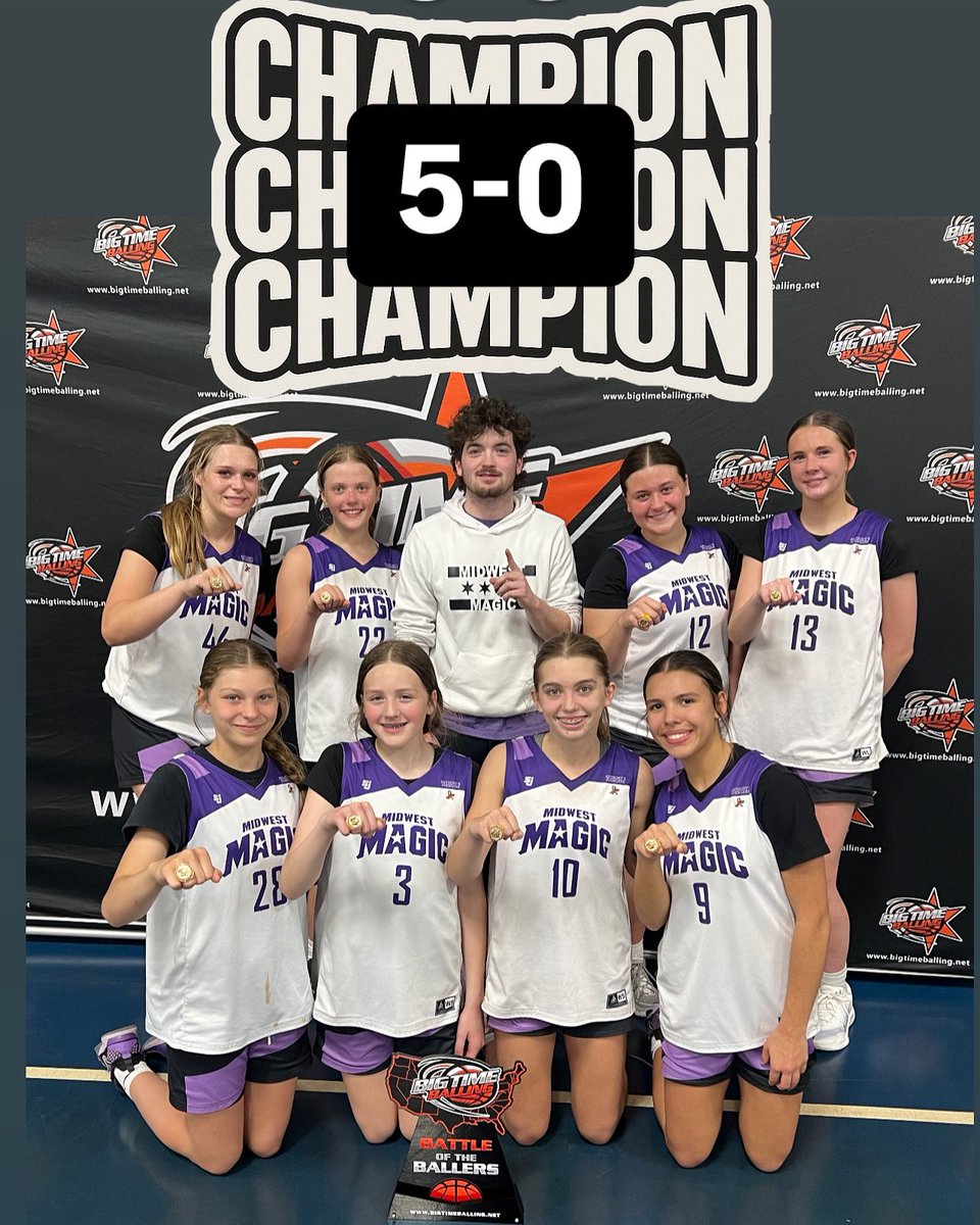 Midwest_Magic_Basketball (@midwest_magic_) on Twitter photo Great weekend for 15U🔥They got the 💍
<a href="/MaeveSm13897359/">Maeve Smith</a>
<a href="/elinhindman/">Elin</a>
<a href="/NiaImala/">Nia Imala</a>
<a href="/LainieAlaniz/">Lainie A</a>
<a href="/frankie_decarlo/">Frankie DeCarlo</a> Great weekend for 15U🔥They got the 💍
<a href="/MaeveSm13897359/">Maeve Smith</a>
<a href="/elinhindman/">Elin</a>
<a href="/NiaImala/">Nia Imala</a>
<a href="/LainieAlaniz/">Lainie A</a>
<a href="/frankie_decarlo/">Frankie DeCarlo</a>