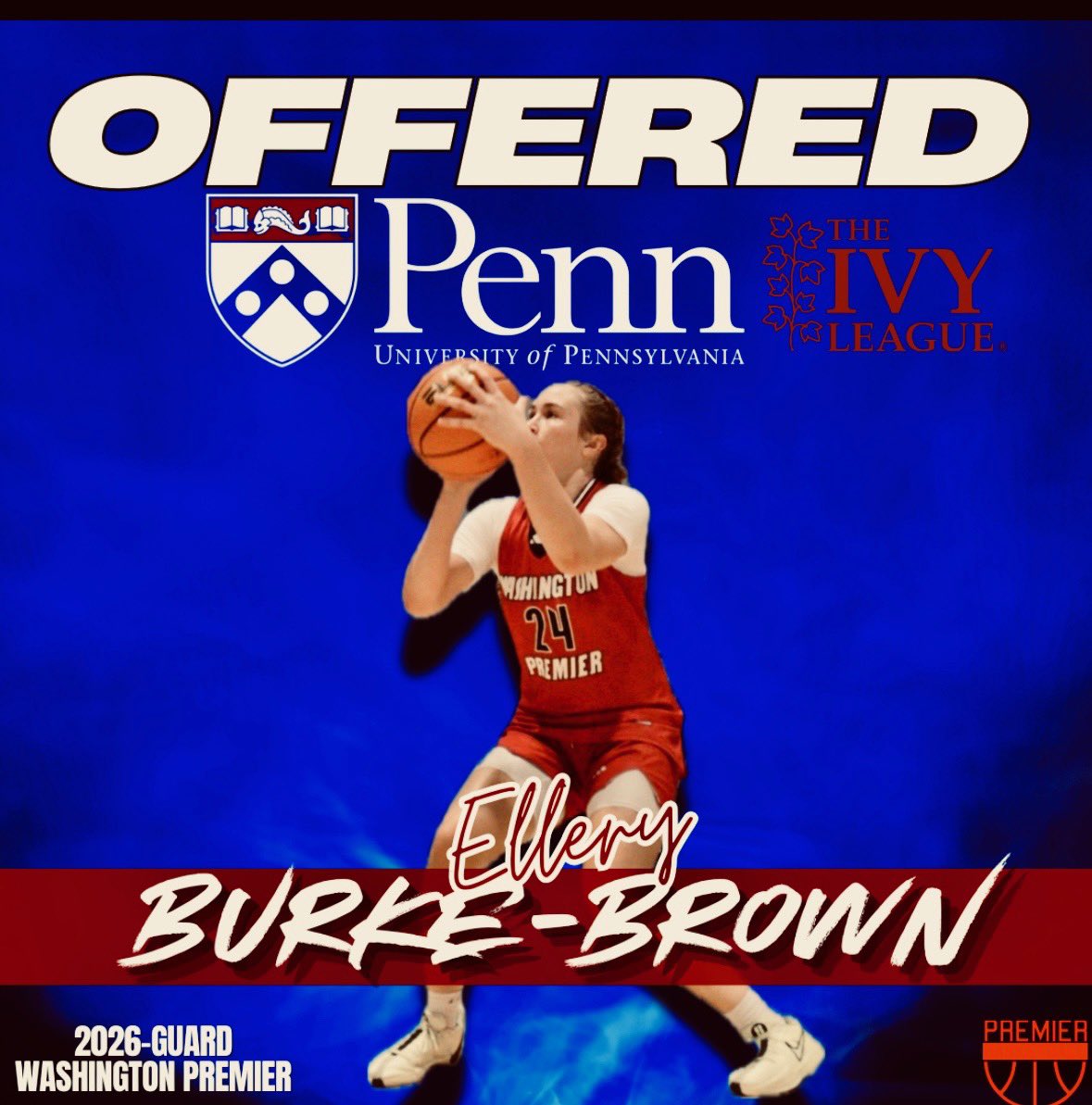 Ellery Burke-Brown (@ellery_bb24) on Twitter photo I’m very thankful for the offer to play at <a href="/PennWBB/">Penn Women's Basketball</a>! Thank you <a href="/MikeMcLaughli/">Mike McLaughlin</a> for this opportunity. <a href="/CoachG_PENN/">Andre Gibbs</a> <a href="/CoachMiaFisher/">Mia Fisher</a> I’m very thankful for the offer to play at <a href="/PennWBB/">Penn Women's Basketball</a>! Thank you <a href="/MikeMcLaughli/">Mike McLaughlin</a> for this opportunity. <a href="/CoachG_PENN/">Andre Gibbs</a> <a href="/CoachMiaFisher/">Mia Fisher</a>
