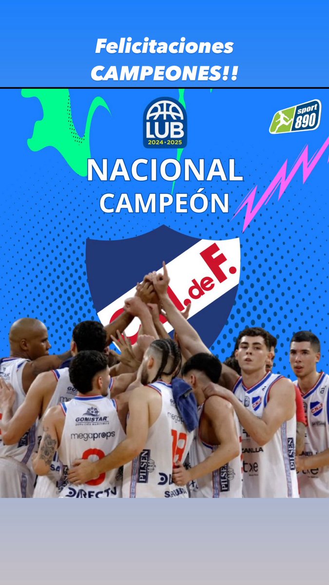 ⁦<a href="/CNdeFbasketball/">Nacional Basketball</a>⁩ FELICITACIONES CAMPEÓN!!