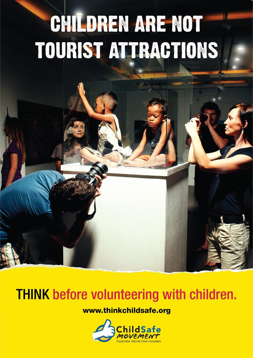 Are you considering #volunteering overseas during your travels? There is sound practical advice in this #ChildSafe video - please THINK about your impact &amp; #volunteer FOR, not WITH children! thinkchildsafe.org/volunteers/  #childprotection #responsiblevolunteering #responsibletravel