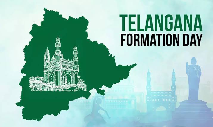 “Happy Telangana State Formation Day !”💐

On Telangana Formation Day, wishing my state and its people the endless growth,and boundless happiness.

May God always help my land prosper and be at peace &amp; continue to set an example for all

#TelanganaFormationDay
#TelanganaZarurAana