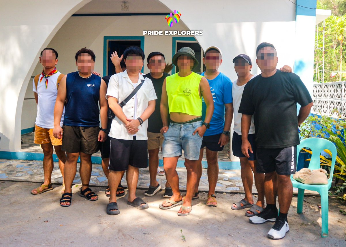 PrideExplorers's tweet image. ZAMBALES ADVENTURE 2.0 👣🏳️‍🌈
1️⃣4️⃣ EXPLORERS 🙋‍♂️🏳️‍🌈

AGAIN THANK YOU FOR JOINING 🙏
TILL OUR NEXT ADVENTURE 😎

⭕ Come &amp;amp; join us on our next adventure 👣
✅ Just DM me for DETAILS:
📩 @PrideExplorers
📩 t.me/tristanicer