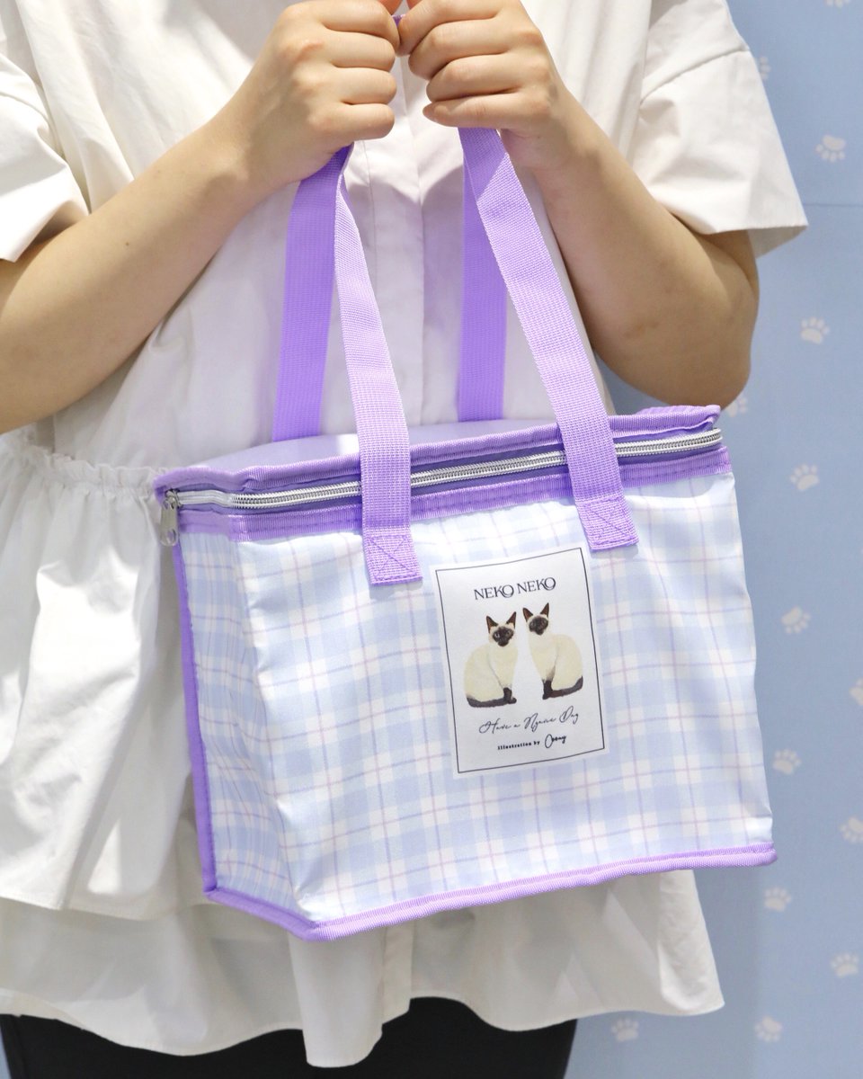 ねこねこさま専用 ねこねこランチ保冷バッグ～シャムネコ