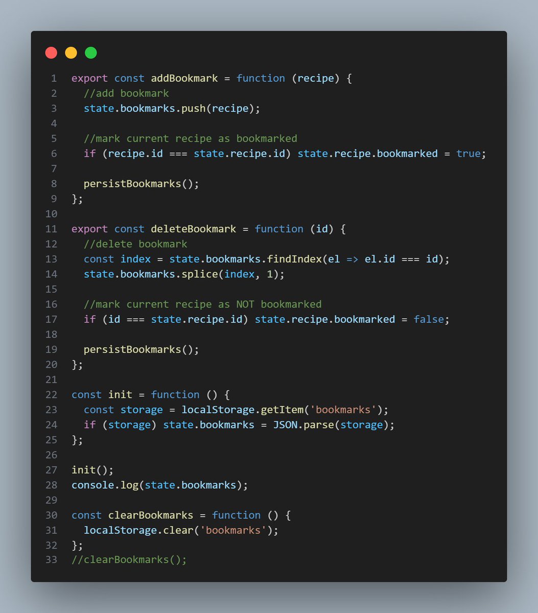 roobie001's tweet image. 🔖 Day 94 of #100DaysOfCodeAndDesign
Day 02 of #30dayswithTechyjaunt @TechyJaunt
Wrapped up the Bookmark functionality
Users can now save their favorite recipes 🔥
Next up: Add Recipe feature — where users can upload their own recipe 👨🍳📤
#JavaScript #WebDev #100DaysOfCode
