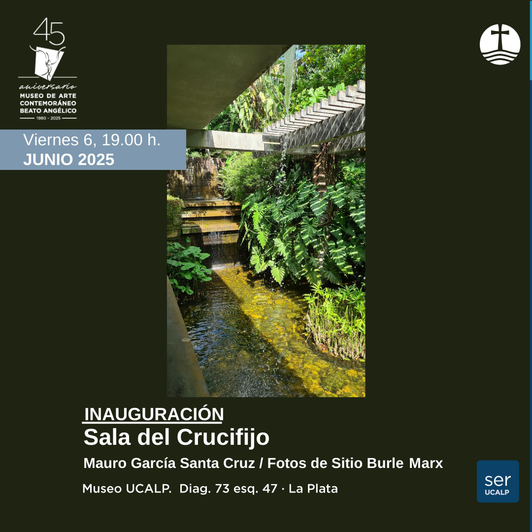 Iniciativa Patrimonio y Cambio Climático (@pacc_fops) on Twitter photo "Laboratorio de paisajes: imágenes de un jardín tropical moderno". Serie de fotografías del Sitio Roberto Burle Marx, RJ, Brasil.
ph: Mauro García Santa Cruz / estudio.hovy
6 de junio 2025, 19:00 hs. Museo de Arte Contemporáneo Beato Angélico UCALP. La Plata, Argentina "Laboratorio de paisajes: imágenes de un jardín tropical moderno". Serie de fotografías del Sitio Roberto Burle Marx, RJ, Brasil.
ph: Mauro García Santa Cruz / estudio.hovy
6 de junio 2025, 19:00 hs. Museo de Arte Contemporáneo Beato Angélico UCALP. La Plata, Argentina
