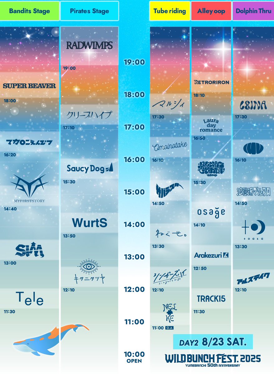 NELKE #ワイバン 出演決定🎉 // WILD BUNCH FEST. 2025 YUMEBANCHI