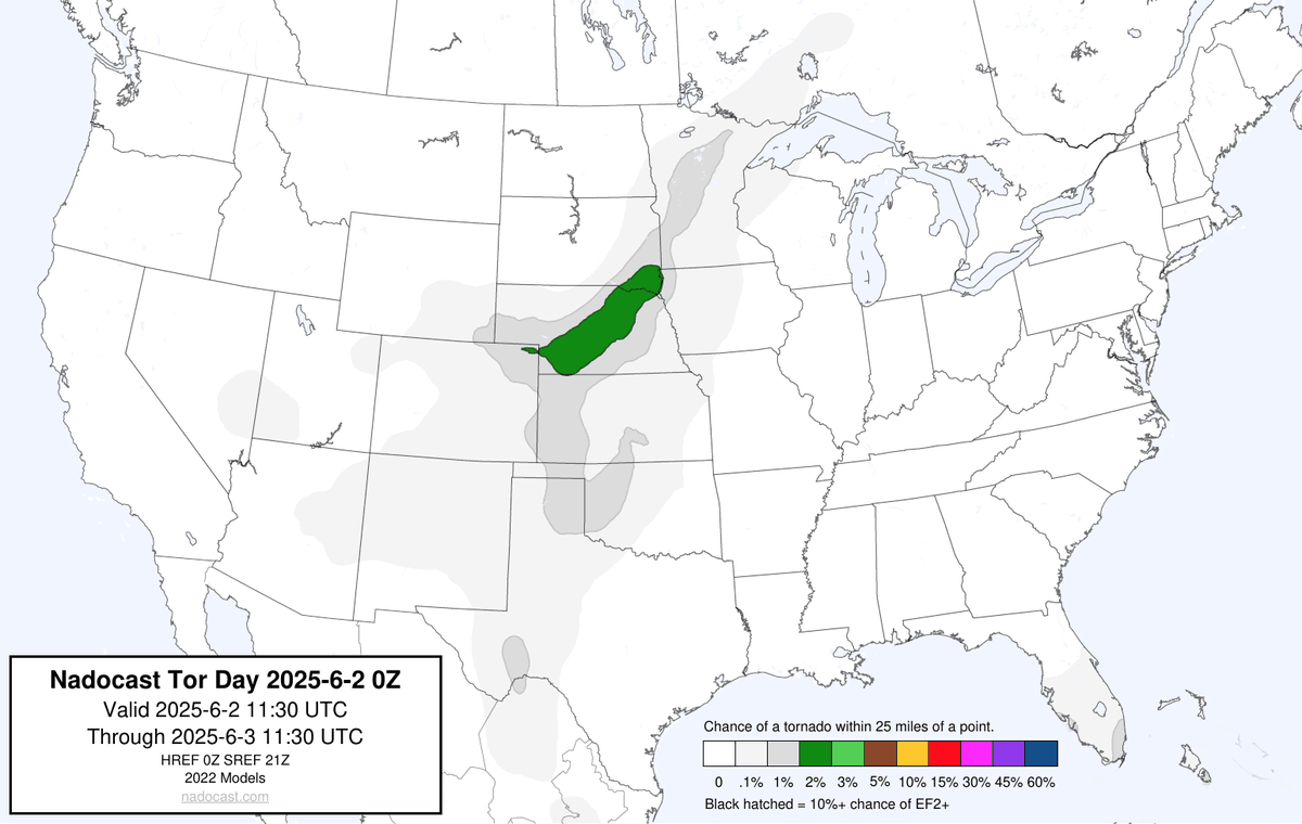 0Z Day Tornado Forecast (New New 2022 Models)