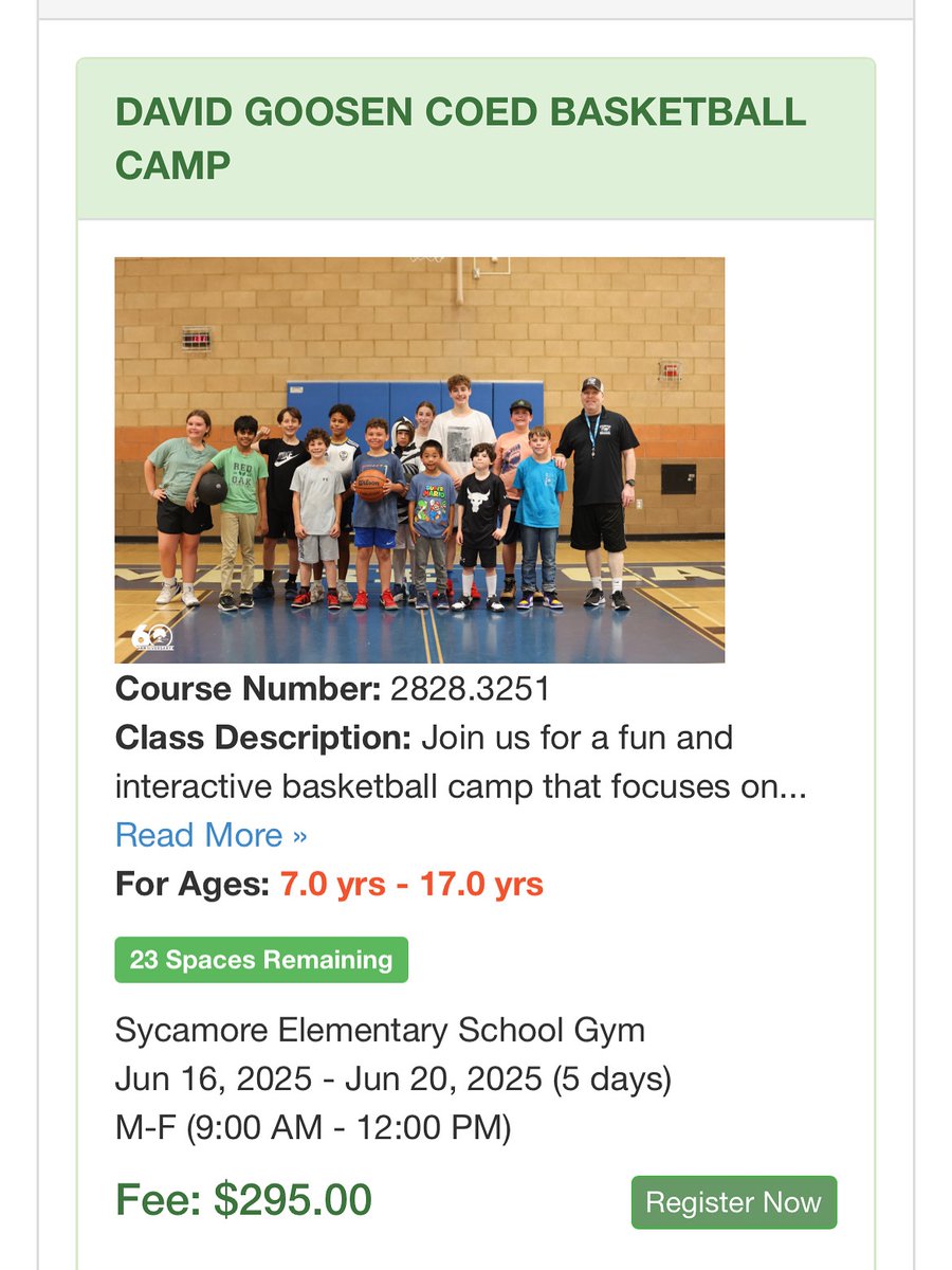 Sign up now. Here is the link:
secure.crpd.org/register/regis…