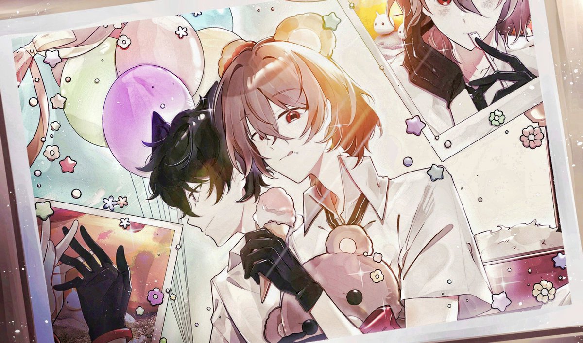 【11：00】【明智吾郎10h生贺】
『巨蛋遊樂園』

“那是一次為數不多美好的回憶呢……️” ​​​
#明智吾郎誕生祭2025