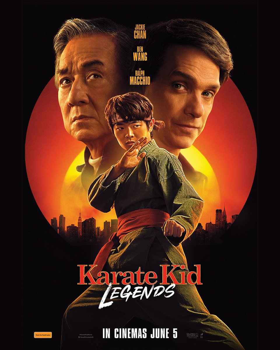 To the movies, young Grasshopper! Tag a friend and go in the draw to win 1 of 10 double passes to see Karate Kid: Legends, in cinemas June 5! All thanks to Event Cinemas 🦁🎬