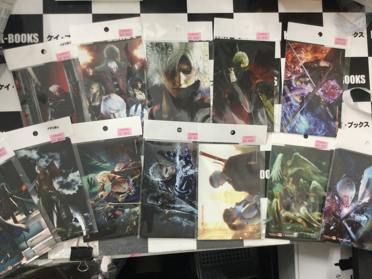 デビルメイクライ Devil May Cry 5th Anniversary Frame Stamps