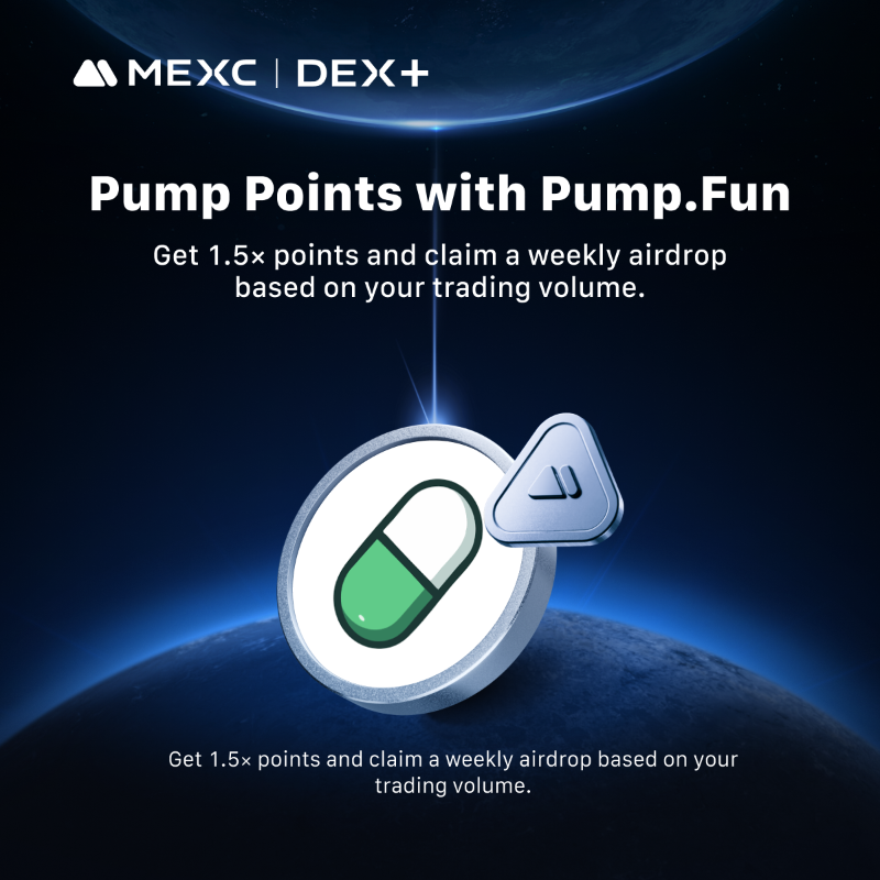 MEXC's tweet photo. 🪂 #MEXC DEX+ Airdrop Season 2 is heating up! Your gateway to future airdrops with @MEXC_DEX
��� Swipe through to learn how to:
✅ Get easy points
✅ Earn points multipliers
✅ Grab exclusive benefits for $SOL and Pump Fun traders
#MEXCDEXPlus #DEXPlus
👇 Join now