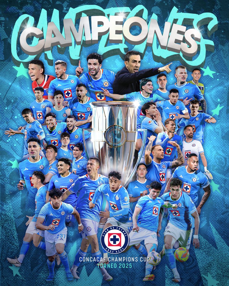 CRUZ AZUL ES CAMPEÓN DE CONCACAF. 
LLEGÓ LA SÉPTIMAAAAAAAAA 💙