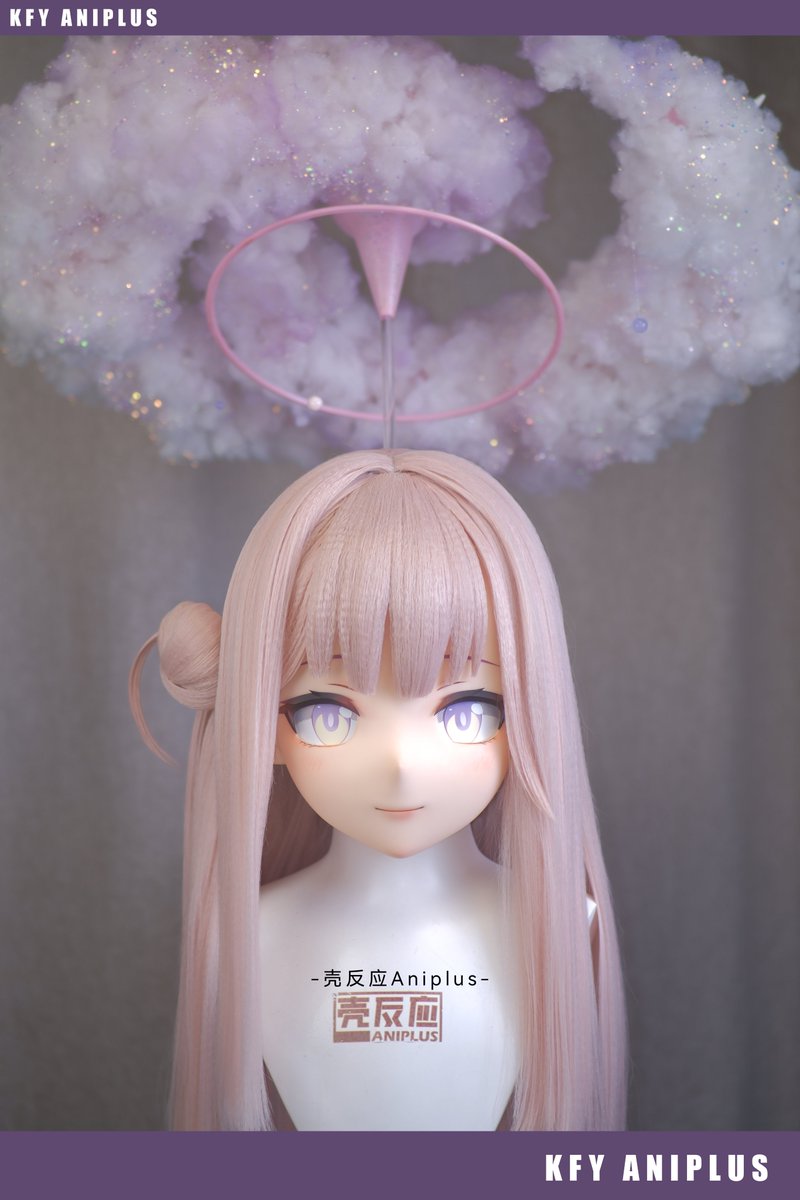 💗💙蔚蓝档案——圣园未花💙💗
老师你，被我骗了呢。怎么办呢？直到早上都只能待在这里了。
#kigurumimask