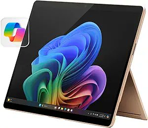 Priya_xg's tweet photo. Got it! Here's a shorter version of the tweet:

🚀 A new AI era begins with Copilot+ PC.
Meet the all-new Surface Pro:
⚡ Faster than MacBook Air M3
🎨 Create, recall, translate with AI
🔋 14hr battery, stunning colors
#SurfacePro #CopilotPlus #AI https://t.co/Vjw0opsRlS