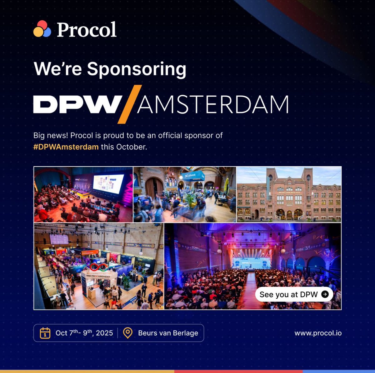 Procol will be at the world’s largest procurement conference this year.