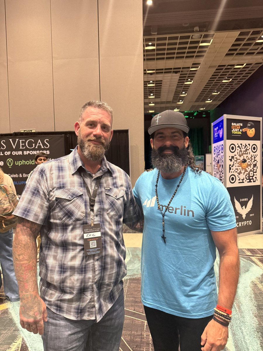 fire143man's tweet photo. XRP Las Vegas 2025 had me star struck with some of the biggest in the space. Great dudes, down to Earth and humble for sure! https://t.co/FWP9gdU6om