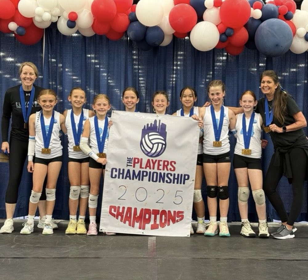 Elevation 10 Amanda do it again! Another undefeated weekend and tourney championship for this group! The girls defeated KIVA 10 Red and Cincy Ice 10-1 on Sunday to win the Player’s Championship in convincing fashion! #ElevationNation