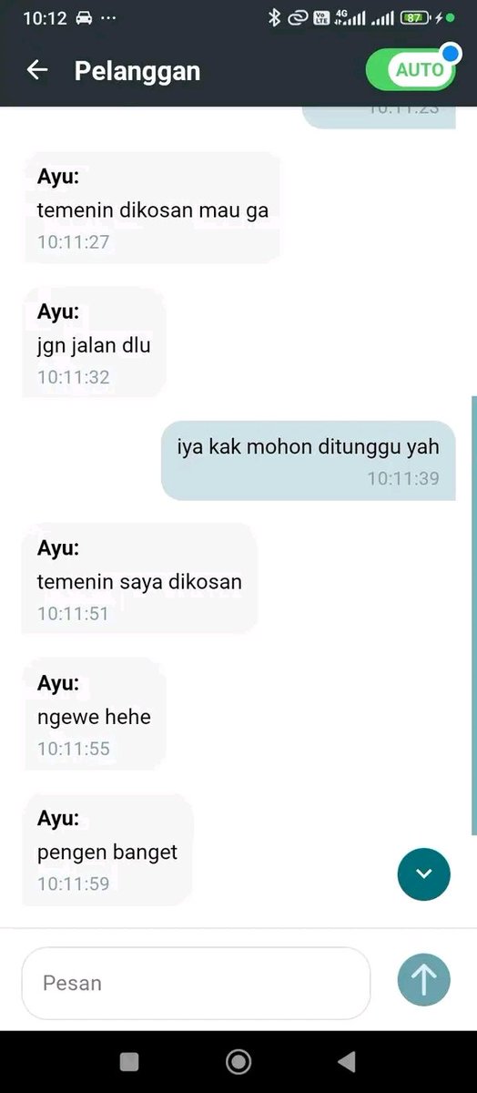 Cewek kalo lagi sange suka ugal ugalan. Orang lagi ngojek diajak ngewe 🤦‍♂️