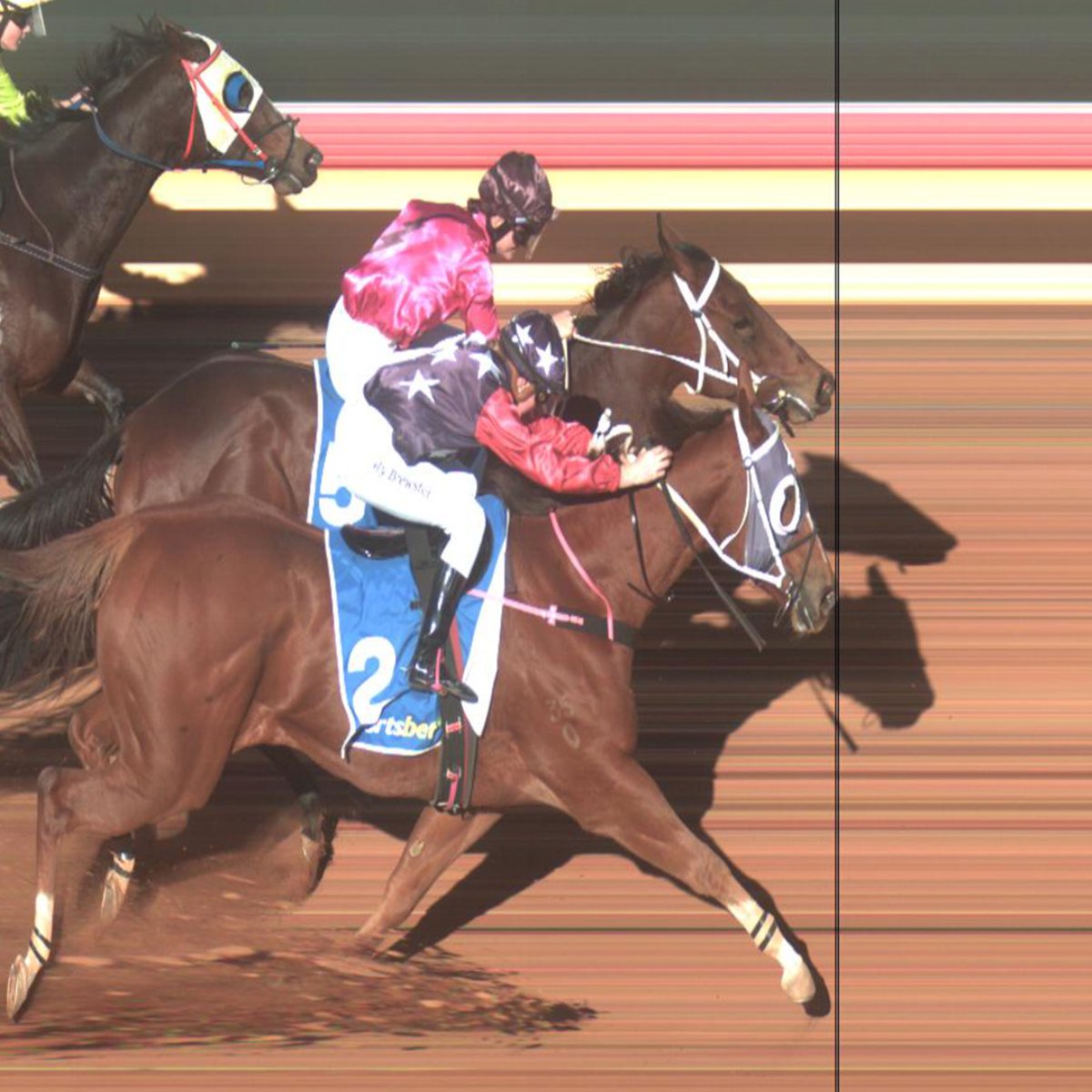 Polly Brewster picked up a treble at Hawker, featuring one of the closest wins you'll ever see! 👀