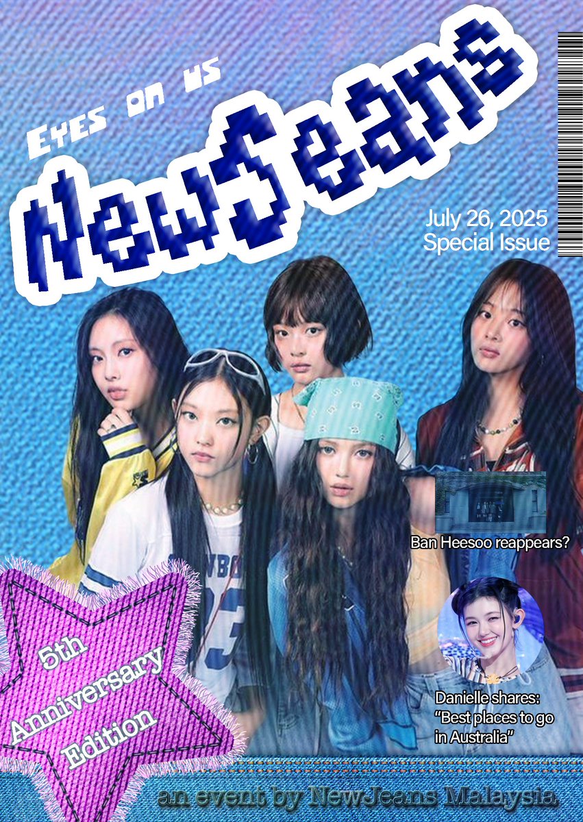 nwjnsmalaysia's tweet photo. Dear Bunnies, you are invited to,

Eyes on us, NewJeans
NewJeans 3rd Anniversary Cafe Event

📆 26 July 2025 (Saturday)
🕦 11.30 a.m. - 5.30 p.m.
📍 Ben Gong's Tea &amp; Desserts, Lalaport BBCC
📩 RSVP needed! Opens soon

#EyesonUsNewJeans #NewJeans3rdAnniversary @cupsleeveMY https://t.co/IKLe1HEwx8