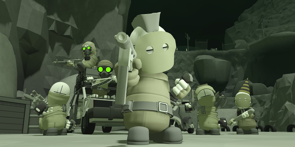 FACELIFTSTUDIO's tweet image. For every law-abiding citizen, there&apos;s about fifteen bandits. Numerous, murderous, and moronic. #madnesscombat #RobloxDevs