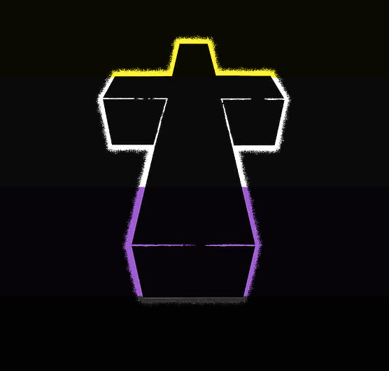 Nothing better than listening to #Justice✝️… Except maybe #NotBeingAManOrAWoman 😁 #Yep #ImNonbinary 👯