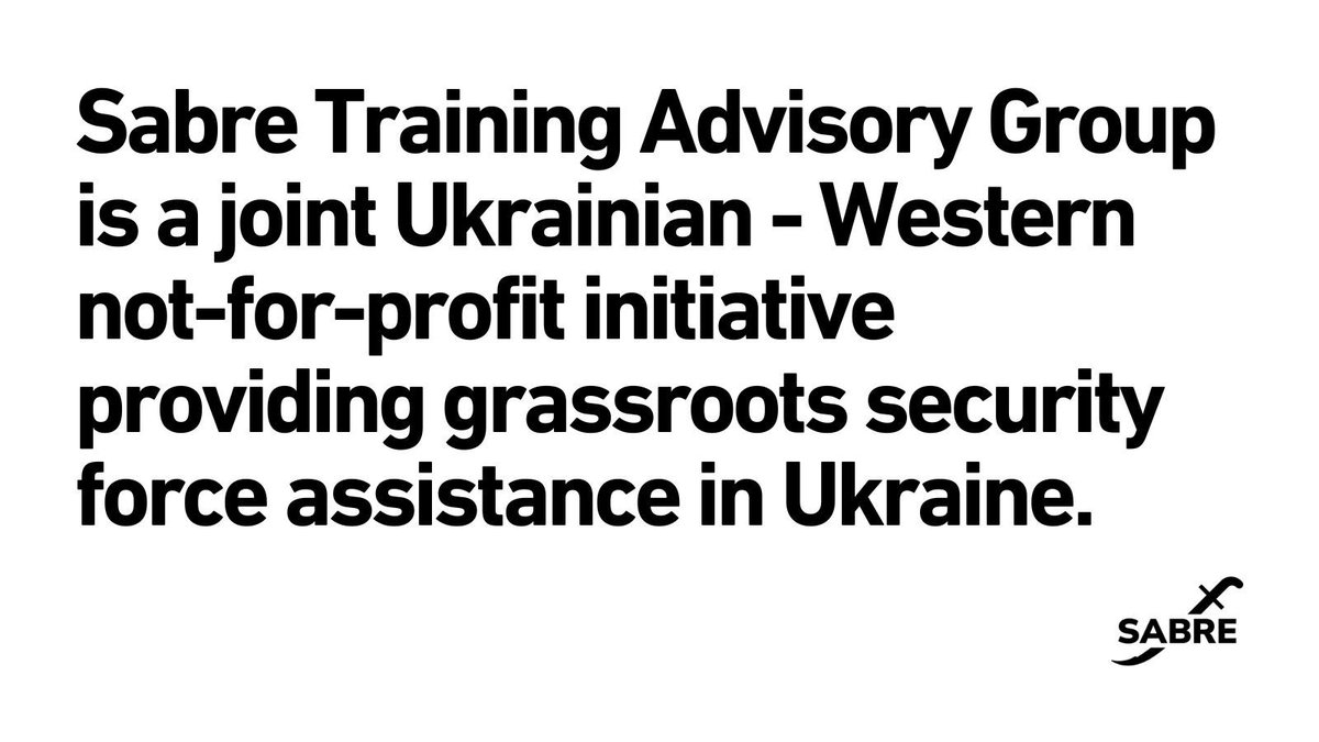 SabreAdvisory's tweet image. Support our mission: volunteer, advocate, donate: buff.ly/sal4NW1
#Ukraine #StandWithUkraine #SlavaUkraini