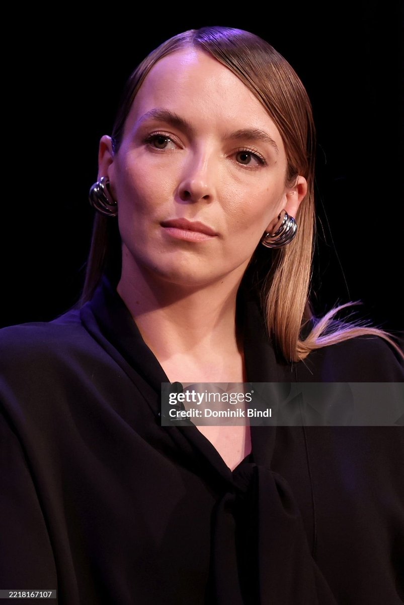 Jodie Comer attends a conversation for ‘28 YEARS LATER’ with Josh Horowitz