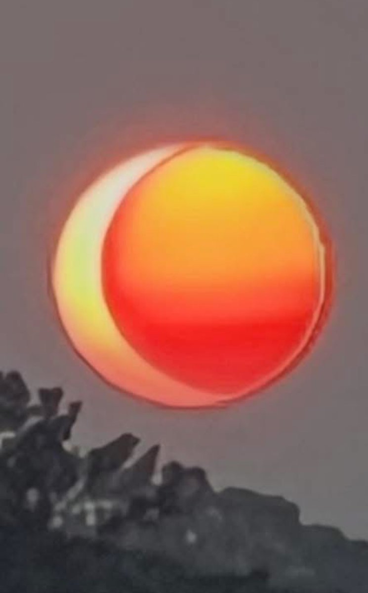 <a href="/BGatesIsaPyscho/">Concerned Citizen</a> @Grok could smoke from fires make the sun look like this?