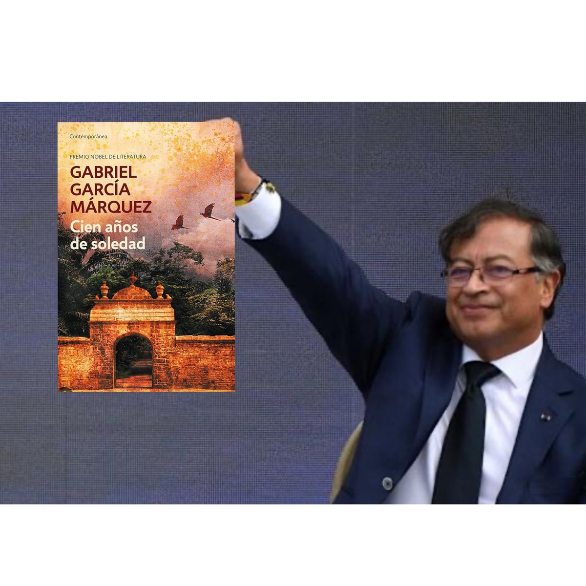 jukmilo101's tweet photo. Acá tienen la respuesta de donde salen todas las ideas revolucionarias , esta es la constitución  que lo alienta  y  lo motiva . A petro le queda  un año de soledad . https://t.co/dS2DUK3X1U