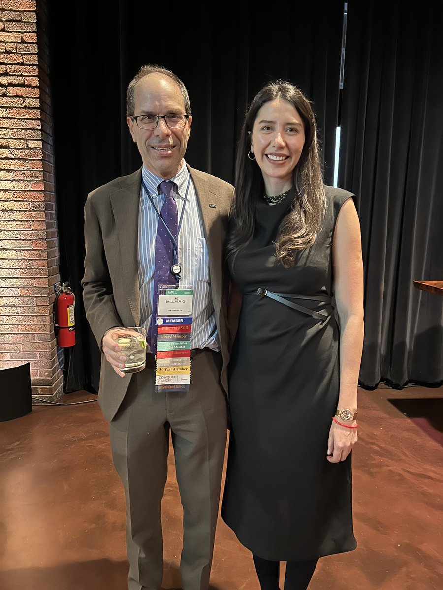 At the <a href="/ASCO/">ASCO</a> Presidential Reception with Dr. Eric Small, elected President of ASCO.
A great opportunity to talk about how building bridges across borders can drive global impact in cancer care.

#ASCO25 #GlobalOncology #Leadership #Collaboration