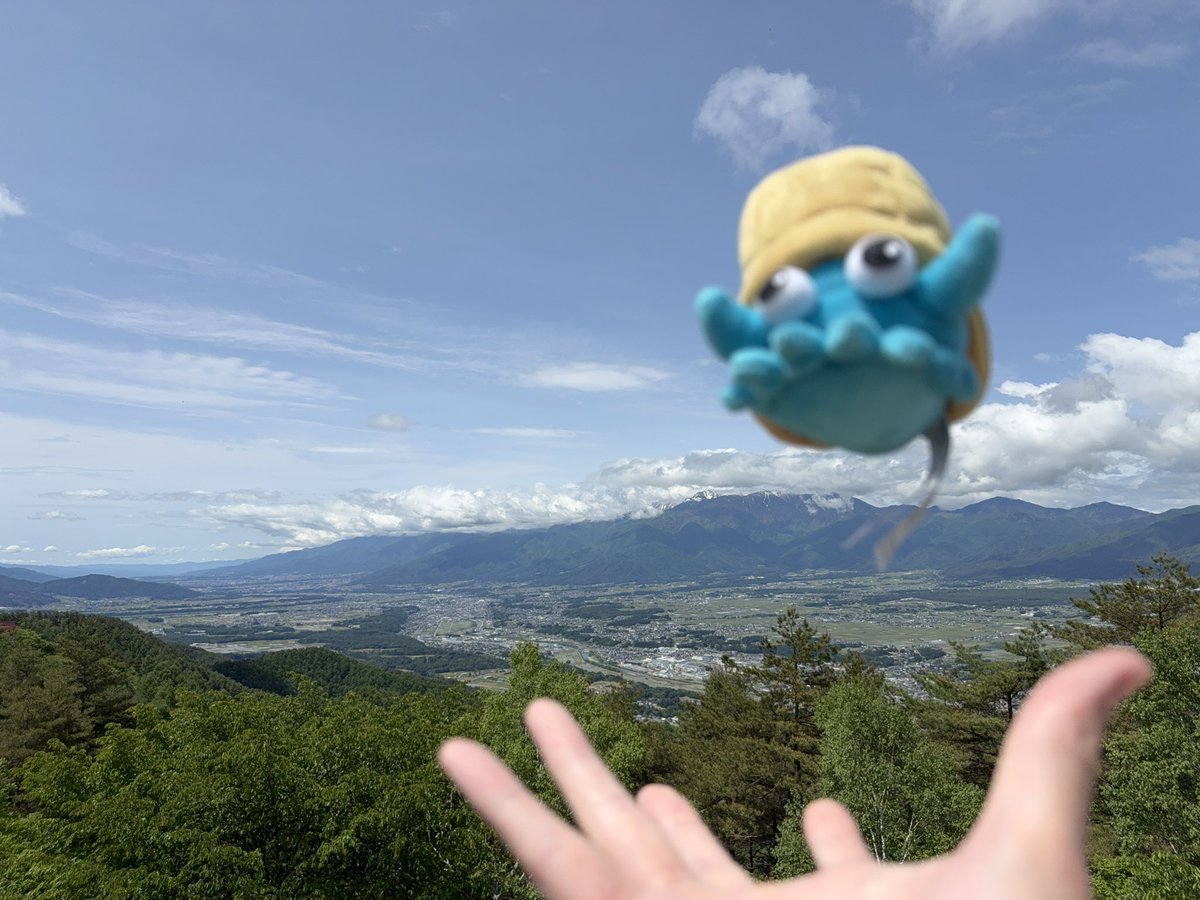 inusarukishi's tweet image. 長野県で全日本オムナイト投げ部