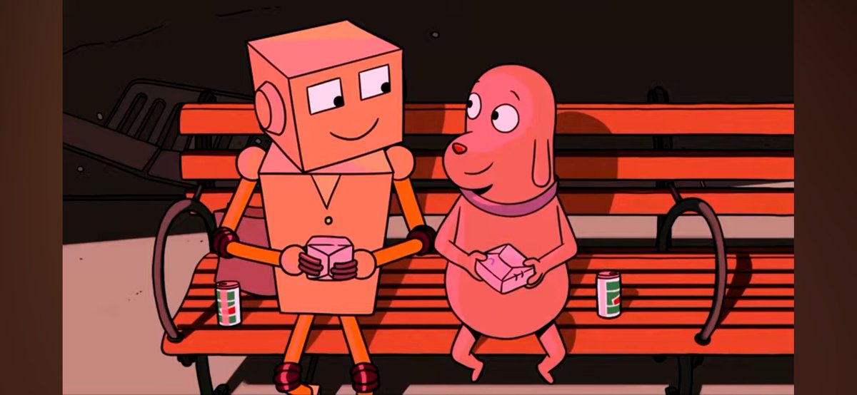intersting as fans we celebrated, june 1st, despite that this day pretty much marked the end of robot and dog meeting again but the way i see it, the end to a story is the beginning for a New one that will flourish and Bloom into something as beatiful #robotdreams #miamigorobot