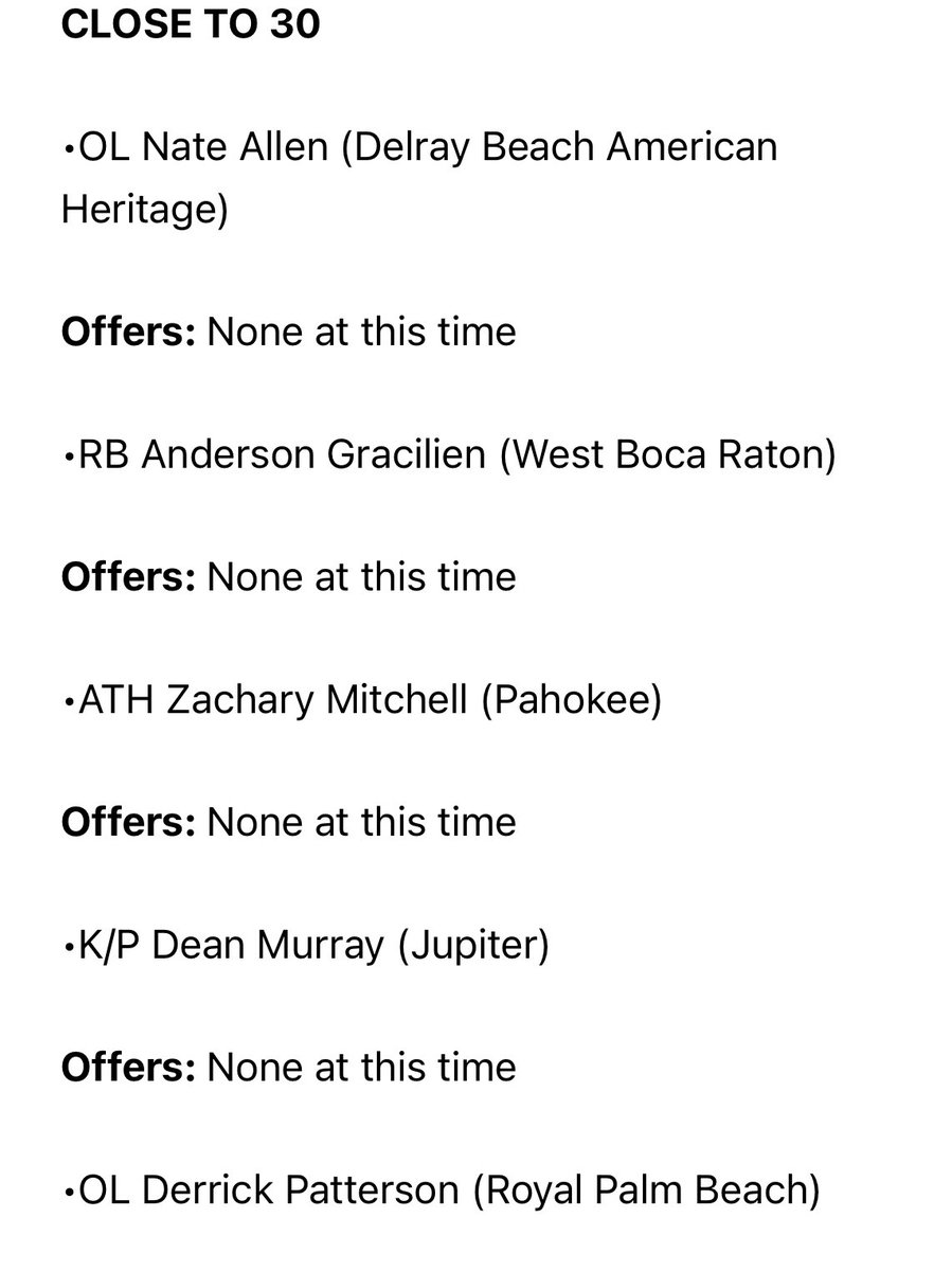 Dean Murray (@deanmurray09) on Twitter photo Thank you <a href="/najitobias/">Naji Tobias</a> for including me in this list of the top players in the class of 2027.
<a href="/101Warriors/">Jupiter Football</a> <a href="/CoachTonyBugeja/">4th Down Solutions</a> <a href="/CristianOrth/">Cristian Orth</a> <a href="/Runna81/">David Runner</a> <a href="/Josh_Brooks_20/">Josh Brooks</a> Thank you <a href="/najitobias/">Naji Tobias</a> for including me in this list of the top players in the class of 2027.
<a href="/101Warriors/">Jupiter Football</a> <a href="/CoachTonyBugeja/">4th Down Solutions</a> <a href="/CristianOrth/">Cristian Orth</a> <a href="/Runna81/">David Runner</a> <a href="/Josh_Brooks_20/">Josh Brooks</a>
