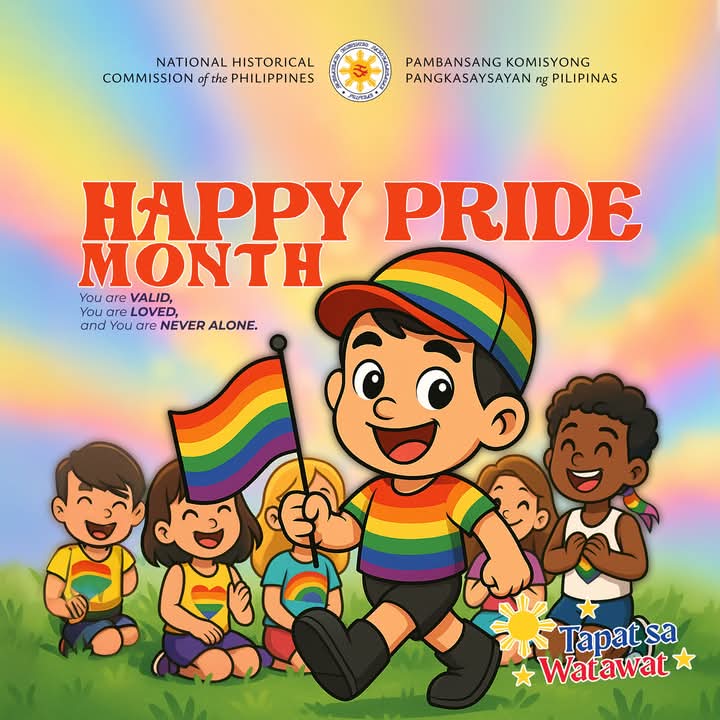 etnebs2025's tweet photo. happy pride month, Ngayong Hunyo, ipinagdiriwang natin ang pagmamahal, pagkakakilanlan, at ang lakas ng pagiging totoo sa sarili.
#PrideMonth
#PatuloySaPagtuklas
#MakeItHistoric https://t.co/NzaBSYw5Ub