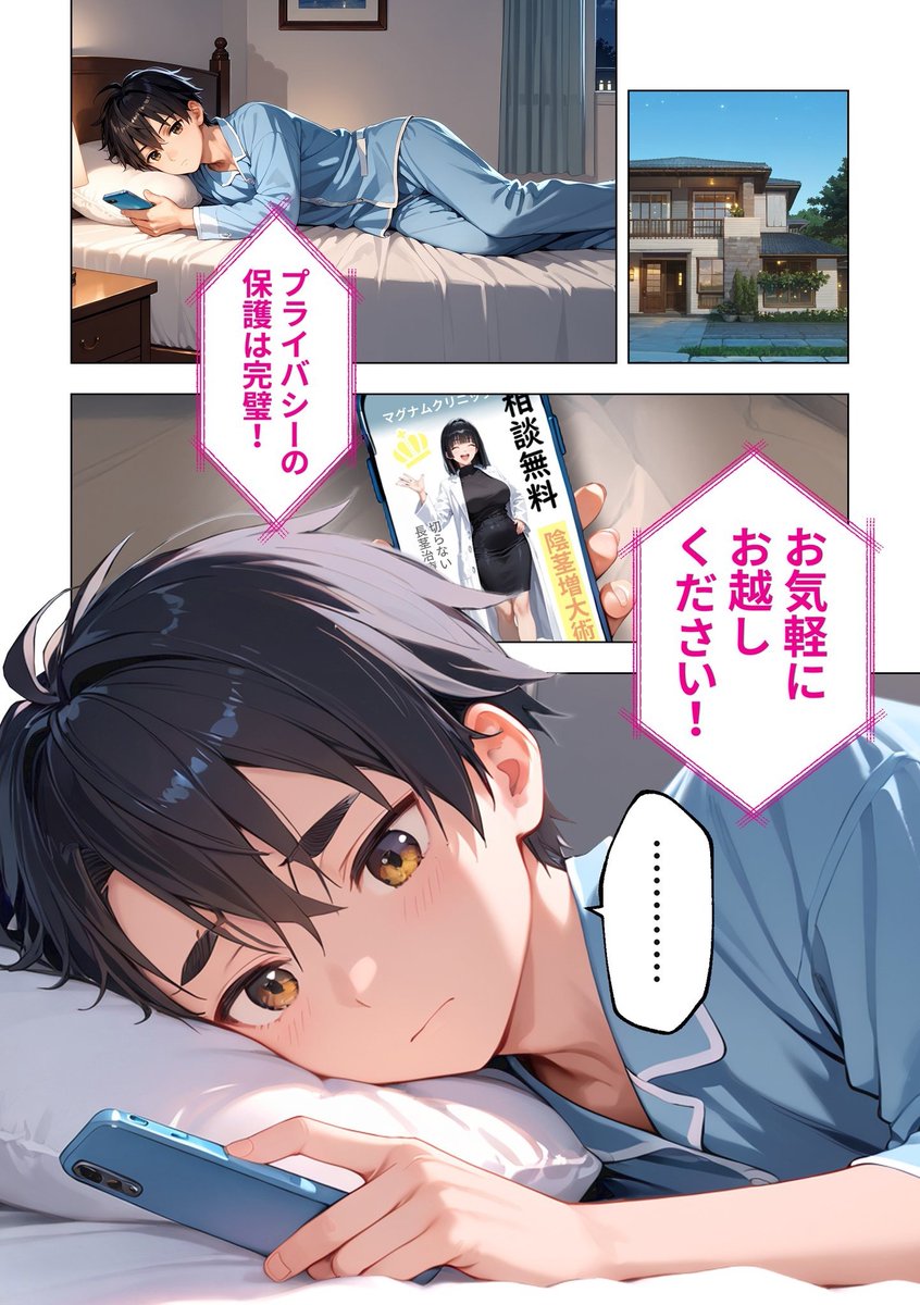 クリニックのおかげで幼児サイズからスカイタワーサイズになった話(1/11)