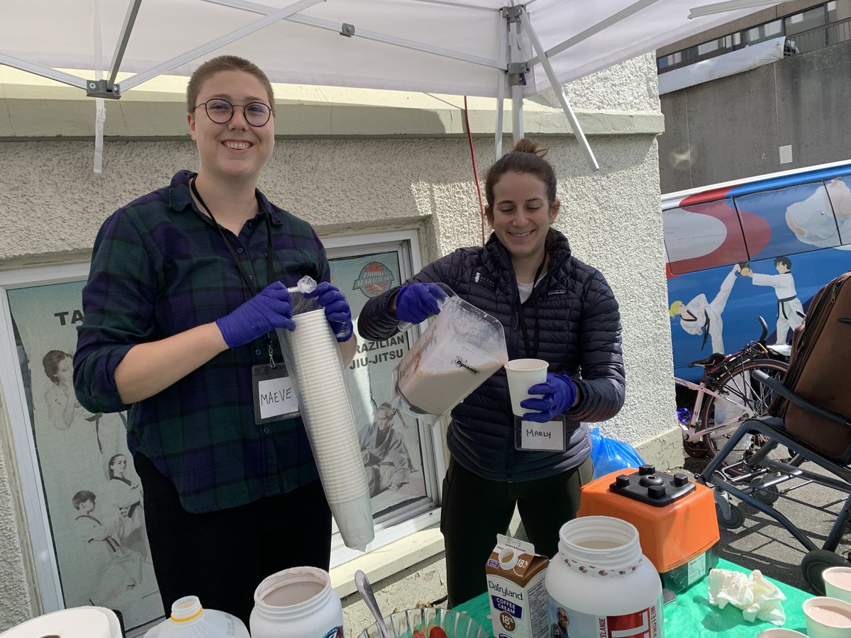 Today was our 100th consecutive breakfast for the homeless! #vancouver #homelessness